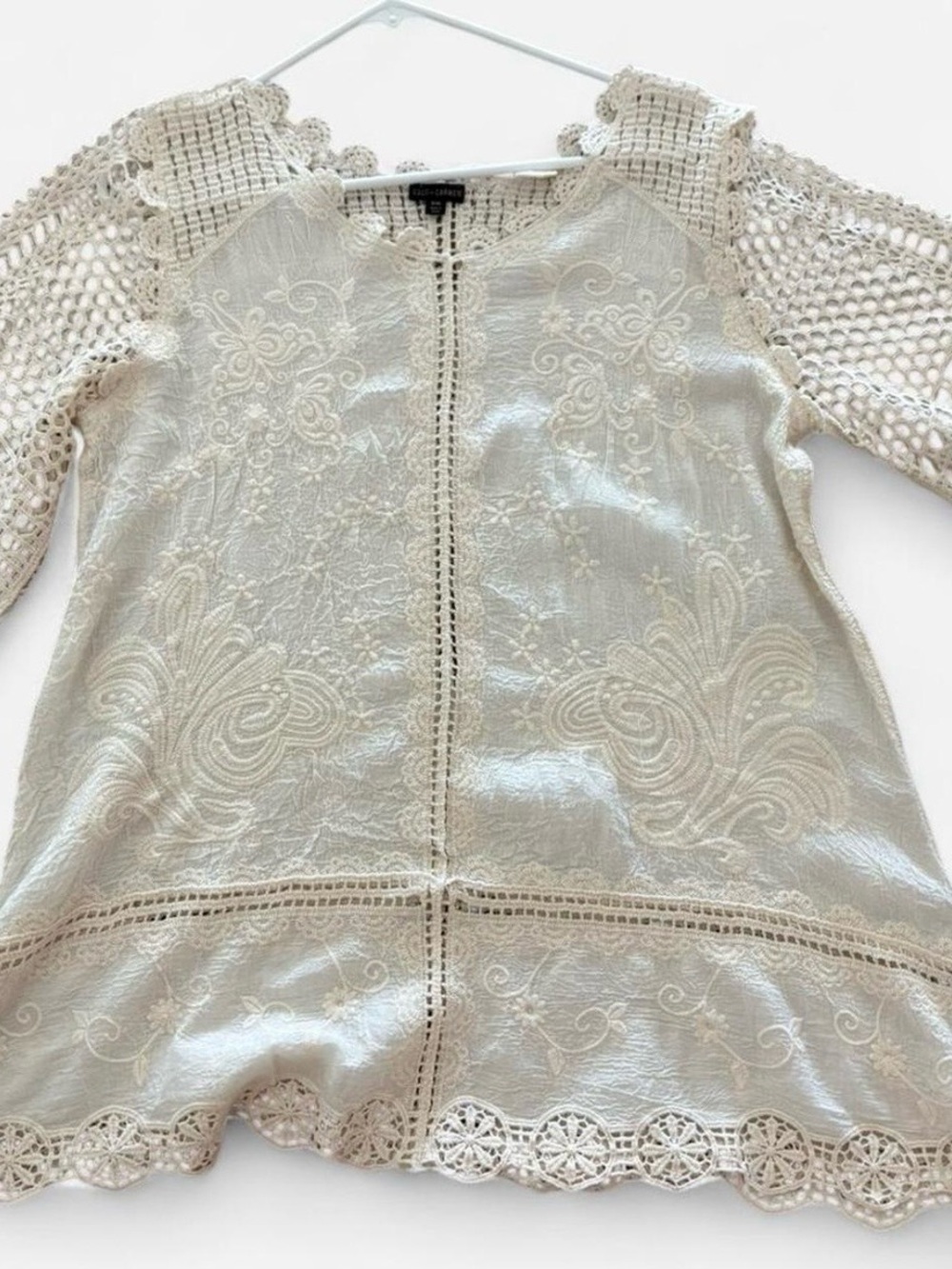 Women’s Boutique Lace Crochet Top